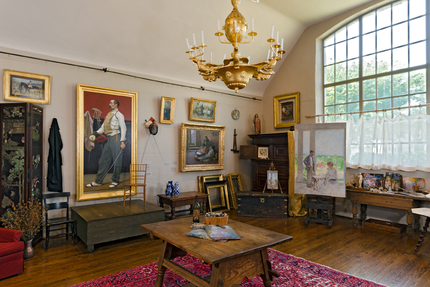 Gari Melchers studio