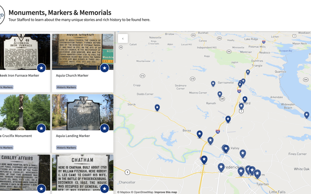 Monuments, Markers and Memorials