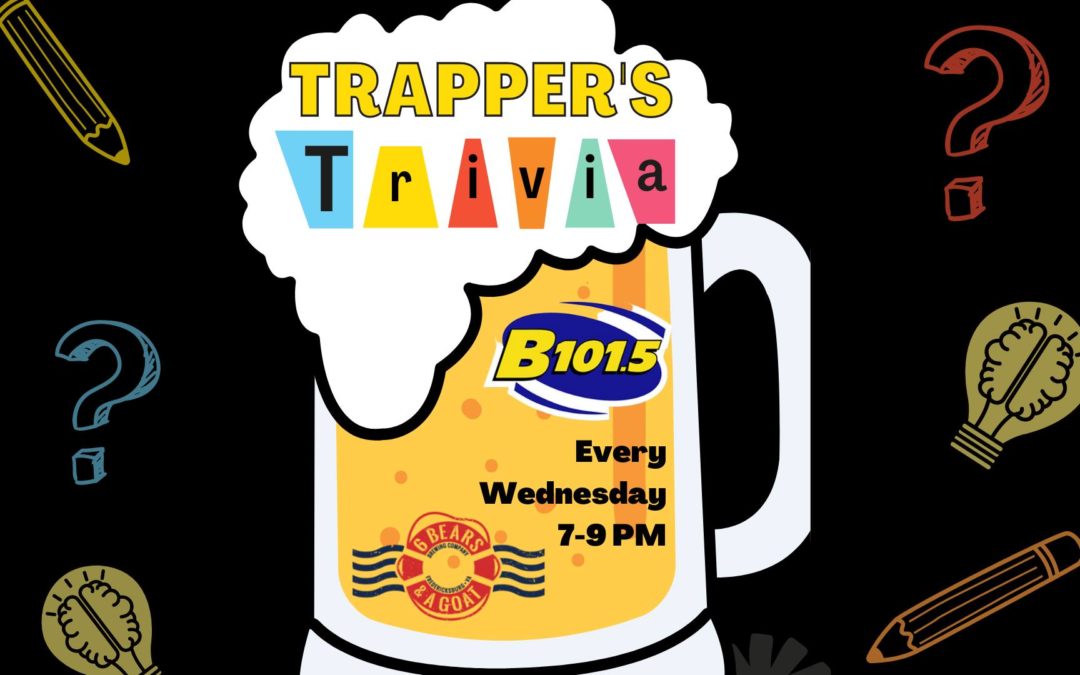 Trapper’s Trivia at 6 Bears & A Goat Brewing Co.