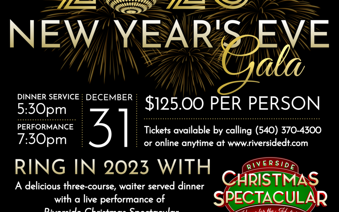 New Year’s Eve Gala at Riverside Center for the Performing Arts