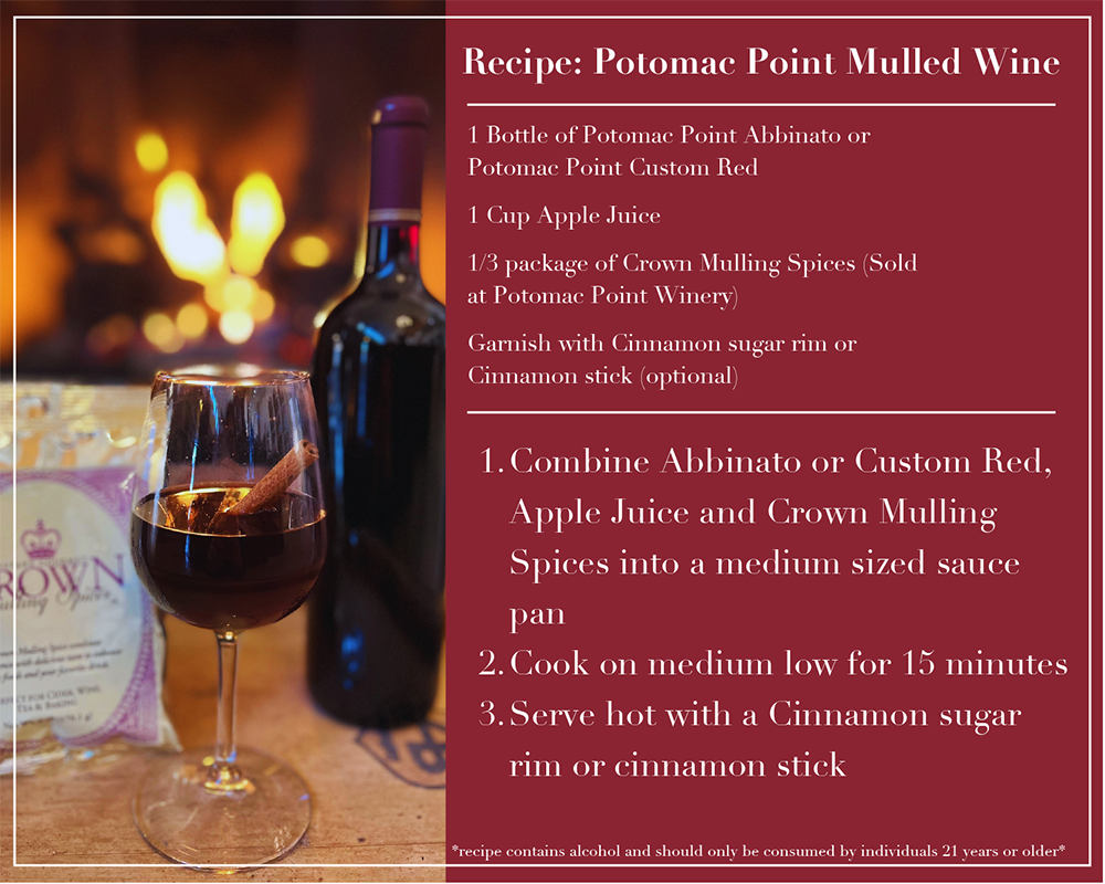 Recipe image for Potomac Point Mulled Wine