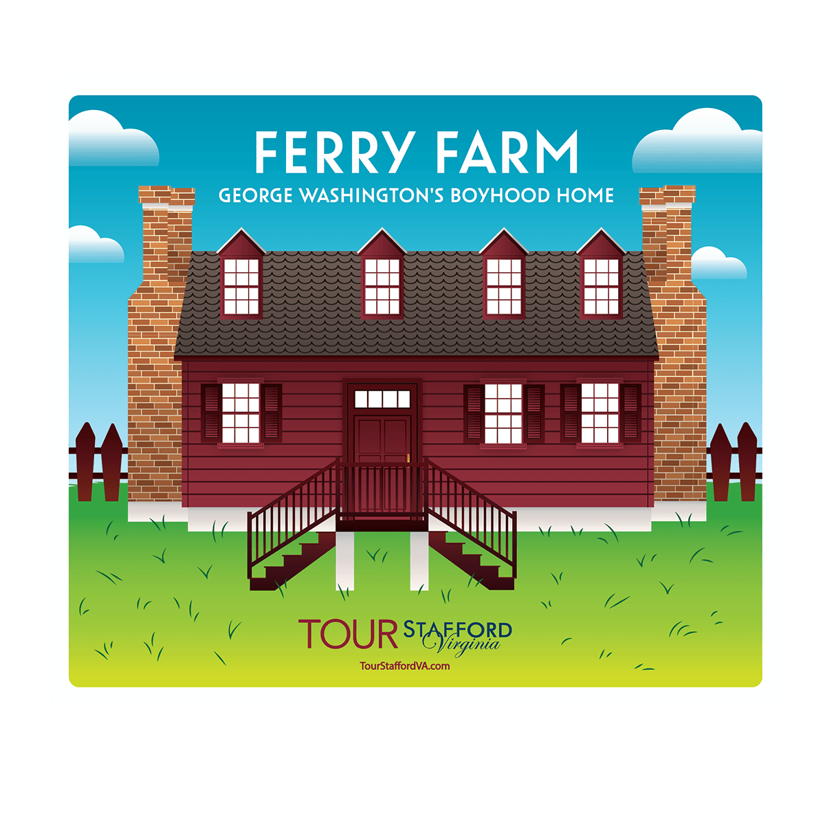 Ferry Farm sticker
