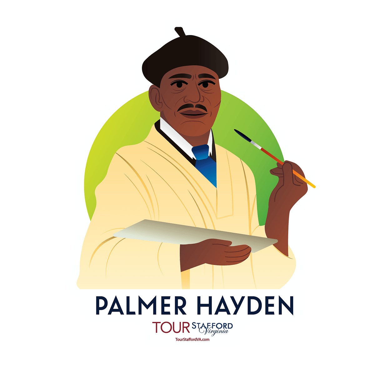Palmer Hayden sticker