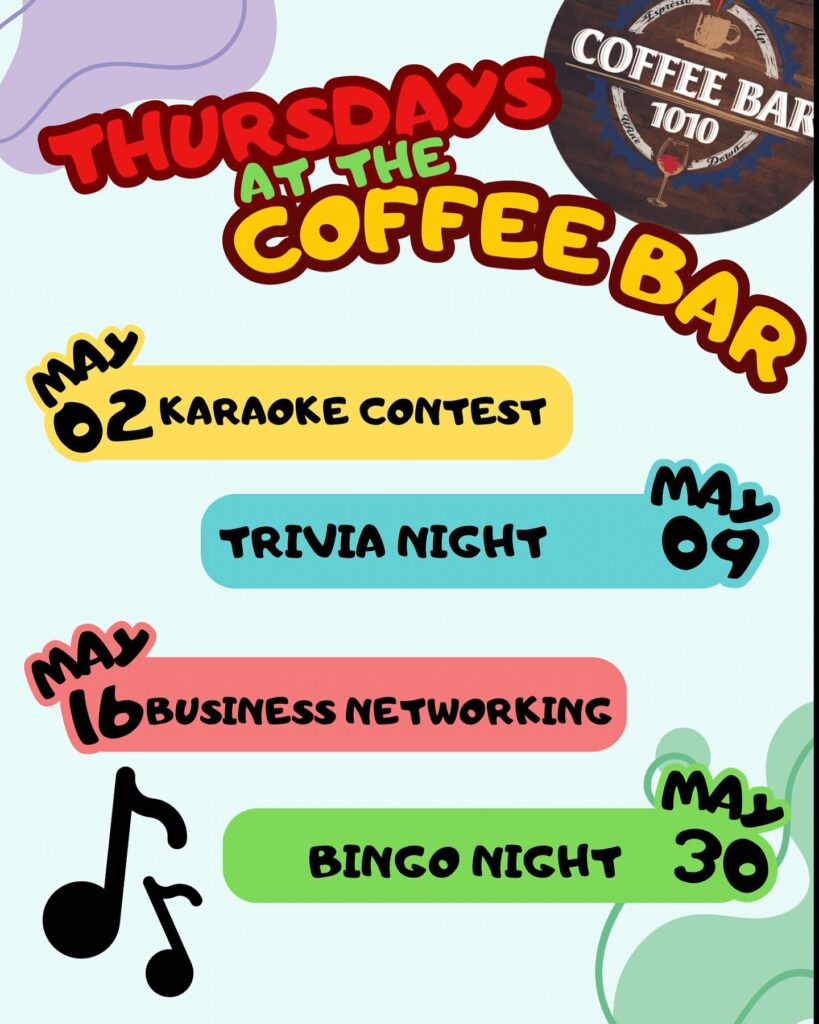 Thursdays at the Coffee Bar- Karaoke Contest