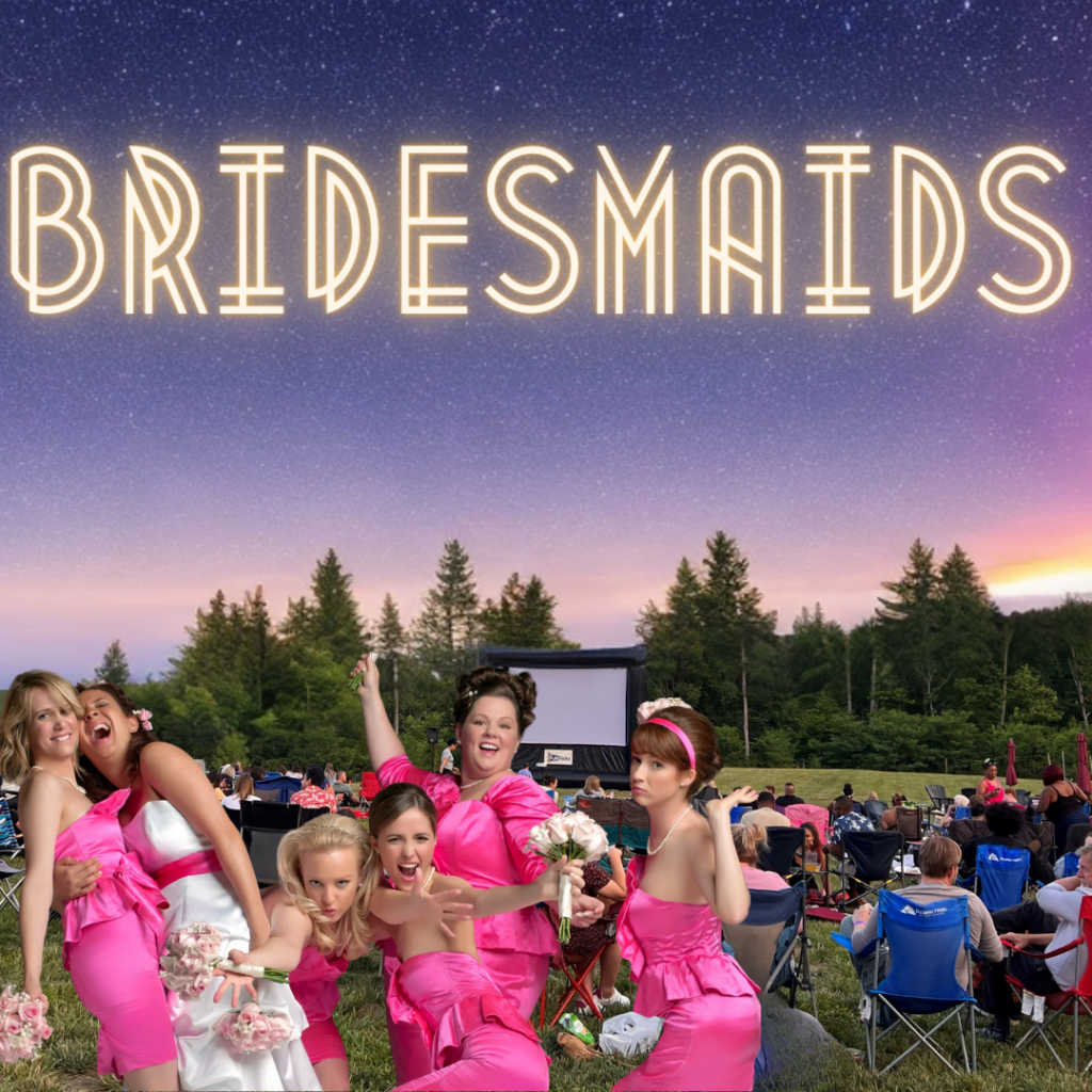 Sipping Under the Stars with Bridesmaids