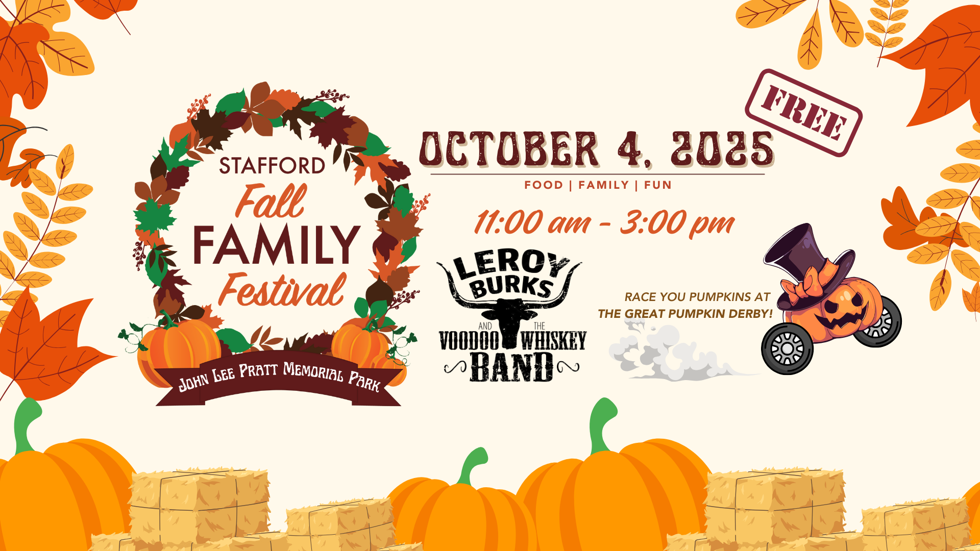 Stafford Fall Family Festival 2025 Cover