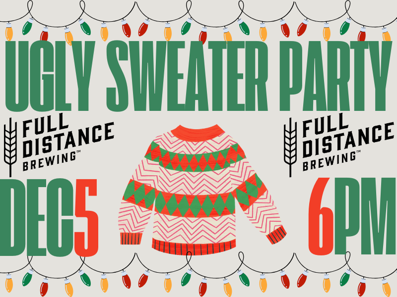 Full Distance Brewing Ugly Sweater Party