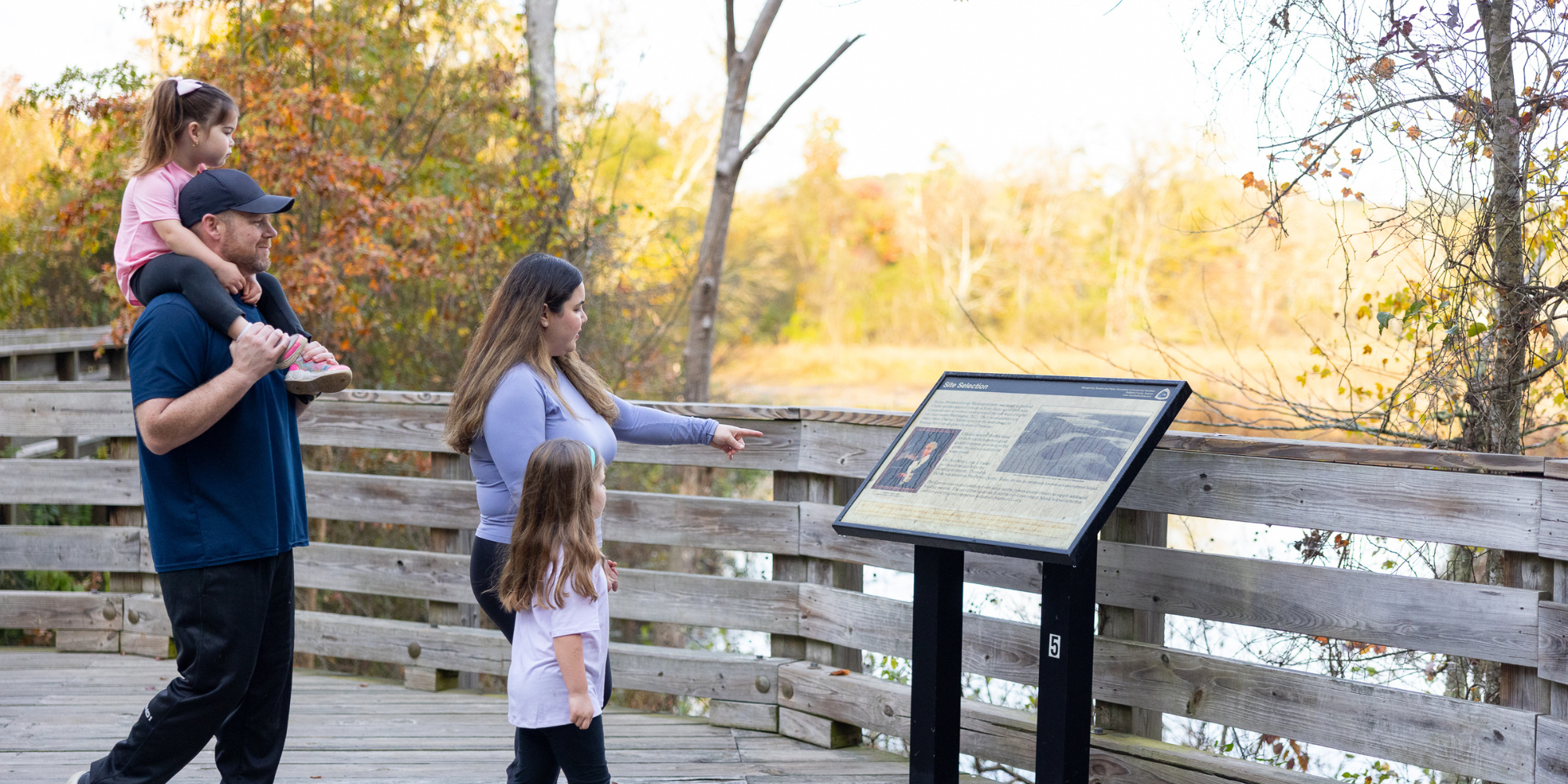 Untitled design Family at Government Island in Stafford, Virginia