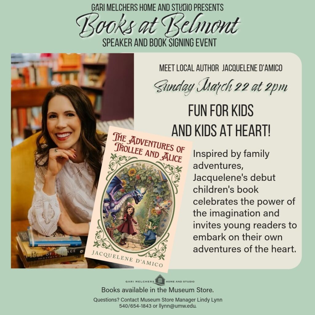 Books At Belmont with Jaqueline D’Amico