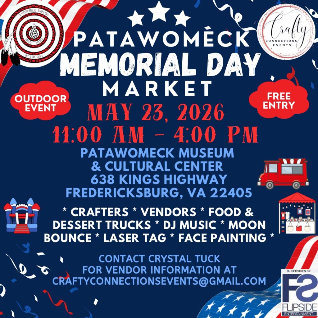 Patawomeck Memorial Day Market