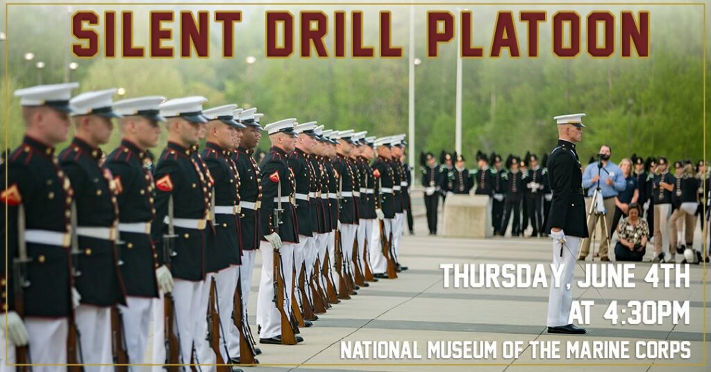 USMC Silent Drill Platoon Performance