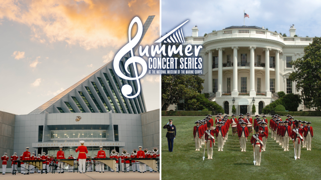 U.S. Marine Drum and Bugle Corps & U.S. Army Old Guard Fife and Drum Corps at The National Museum of the Marine Corps