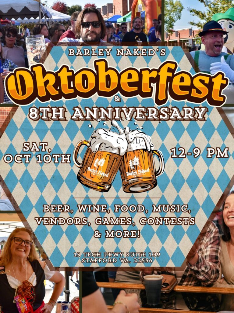 A Barley Naked Oktoberfest & 8th Anniversary