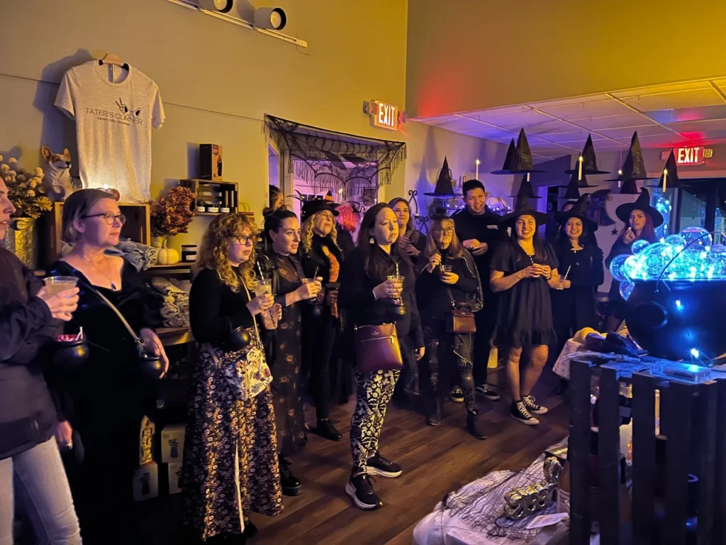 Witches & Wine Halloween Party