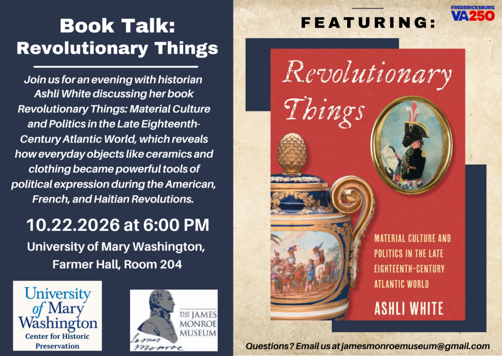 Revolutionary Things Book Talk