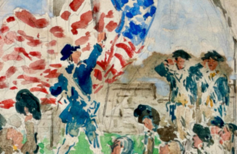 History Paintings in Progress:﻿ ﻿Gari Melchers’ Mural Studies